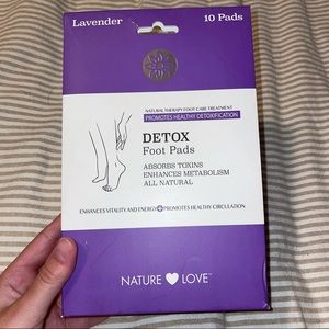 Detoxifying Foot Pads Lavender Nature Love